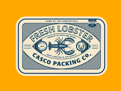 Tin Can Fish Label branding can can design can label fish fishing lobster los angeles maine sardine sardine can tin can tin fish vintage vintage branding vintage design vintage label vintage logo vintage packaging wes anderson