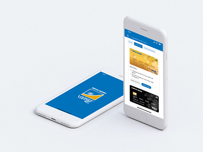 Mobile Banking App branding graphic design ui