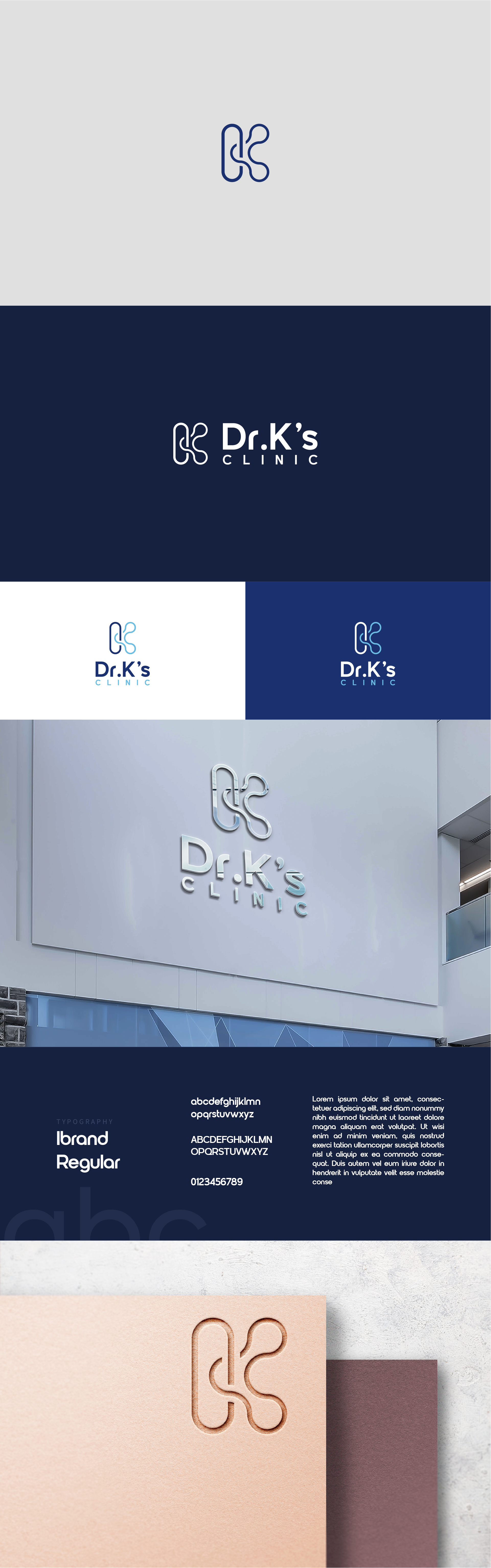 Dr.K's logo design & branding