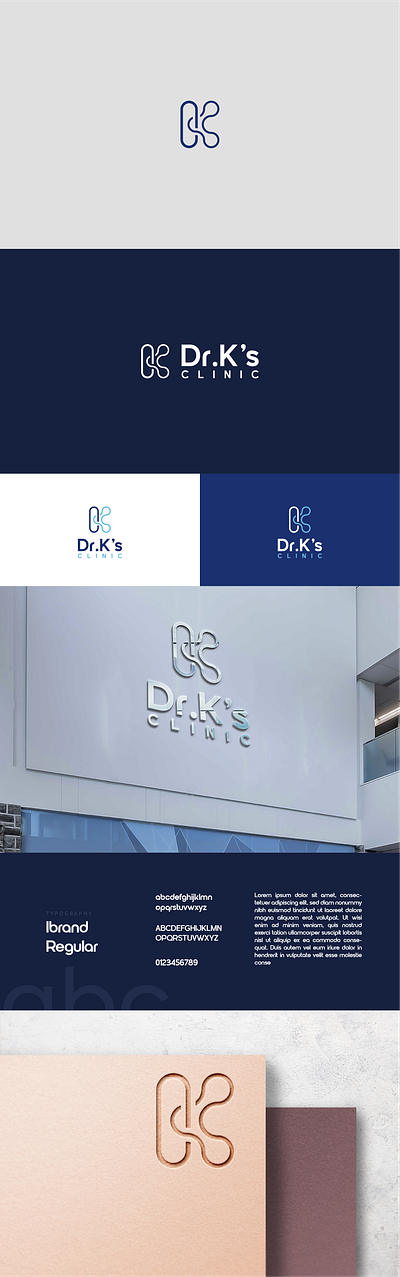 Dr.K's logo design & branding