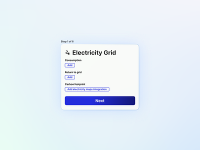 Electricity grid widget in Home Assistant daily dailyui desktop electricity hass homeassistant inter interfont smarthome ui widget