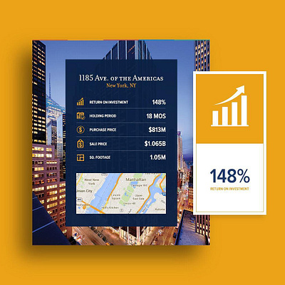 601W Companies analytics infographics insights presentation property