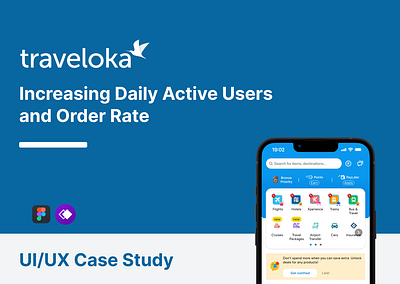 Case Study: Traveloka Mobile App Redesign case study design system figma mockup travel travel app traveloka ui ux whimsical wireframe