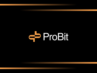 ProBit Logo Design bp logo mark brand identity clean logo letter b p letter bp icon logo designs minimal logo minimal tech logo modern logo probit tech company logo