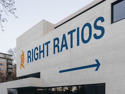 Right Ratio | Logo Design branding graphic design logo