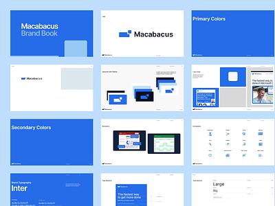 Macabacus Brand Guidelines ai brand book brand guidelines branding caviar design interface logo macabacus rebrand typography ui user interface ux web design