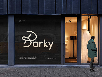 barky poster - place brand logo brand recognition branding design logo symbolism.