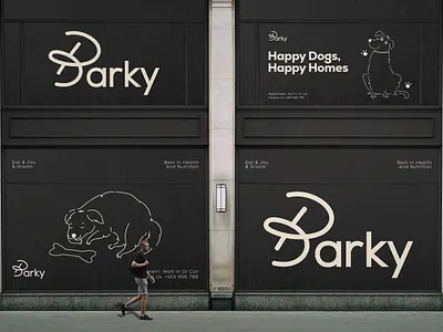 Barky Poster - Design dog logo posters