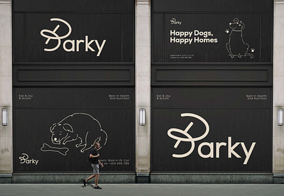 Barky Poster - Design dog logo posters