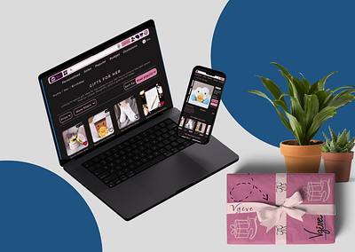 Vgive - personal web-site for finding gifts app branding creative design graphic design illustration logo ui ux