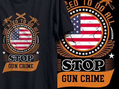 Guns T Shirt Design adobe creative design custom t shirt design graphic design gun guns guns t shirt tshirt tshirtdesign typography us veteran