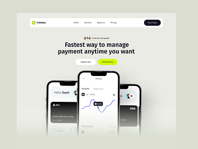 Fintech Website UI Design banking solutions bankingwebsite branding digital banking financialservices fintechdesign graphic design mobile app design mobilebanking modernui responsivedesign sanjidasmrity securebanking techwitpro ui ui kit design uiux design userexperience website design