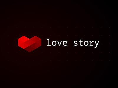 Love Story, AI-powered dating app logo design: heart, L, S, path ai artificial intelligence branding connections dating app heart intelligent l letter mark monogram logo logo design love story matchmaking meaningful path relations relationship romance s streamline