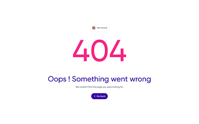 Error 404 page 404 page design error 404 interface ui uiux web design