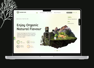 Heal Herbal Web Design adaptive design design services geeks in design geeksindesign graphic designing heal herbal landing page interaction design logo design muhammad nawaz rizvi responsive design uiux design website design