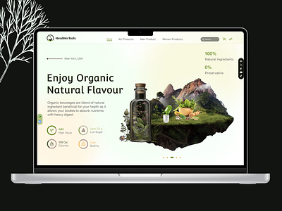 Heal Herbal Web Design adaptive design design services geeks in design geeksindesign graphic designing heal herbal landing page interaction design logo design muhammad nawaz rizvi responsive design uiux design website design