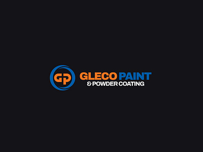 Gleco Paint & Powder Coating branding design graphic design icon illustration illustrator logo minimal vector