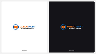 Gleco Paint & Powder Coating branding design graphic design icon illustration illustrator logo minimal vector