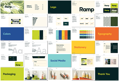 Ramp Brand Guidelines branding design graphic design icon illustration illustrator logo minimal ui vector