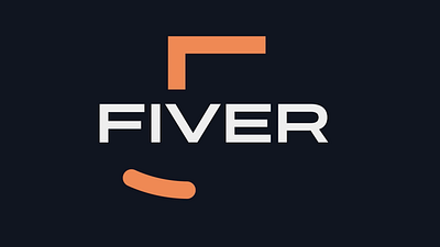 Fiver - Logo Animation 2d animation after effects animation custom logo animation graphic design logo logo animation motion design motion graphics