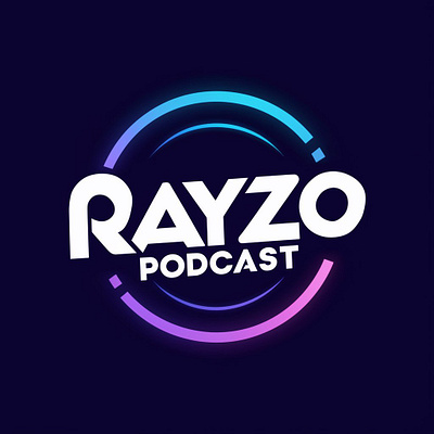 Animated Logo for Rayzo Podcast aftereffects animatedlogo animation branding design graphic design illustration logo social media ui vector