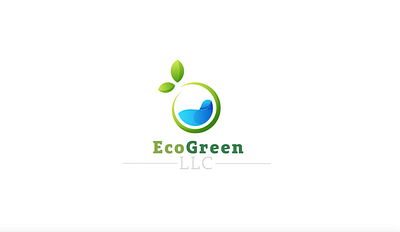 EcoGreen - Logo Animation 2d animation after effects animation custom logo animation graphic design logo logo animation motion design motion graphics