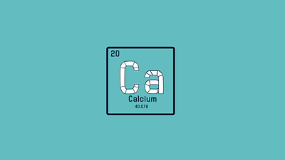 Calcium - Logo Animation 2d animation 3d 3d animation after effects animation custom logo animation graphic design logo logo animation motion design motion graphics