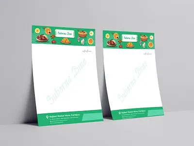 Letter Pad Design flyer design letter pad design letter pad template design letterhead design logo design pad design social media post design vectorization