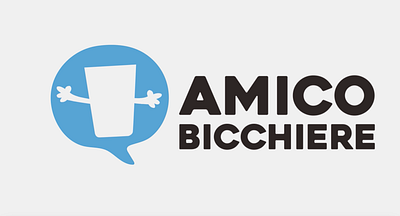 AmicoBicchiere - Logo Animation 2d animation after effects animation custom logo animation gif animation graphic design logo logo animation lottie motion design motion graphics