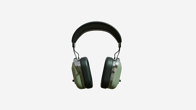 Headphone // 3D Animation 3d 3dart graphic design motion graphics ui