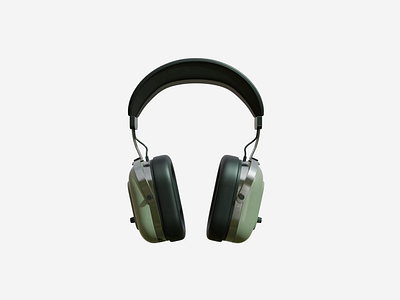 Headphone // 3D Animation 3d 3dart graphic design motion graphics ui