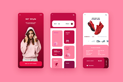 eCommerce App UI design