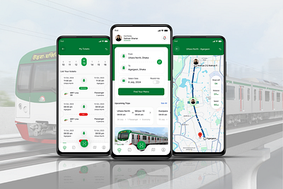 Dhaka Metro-Rail E-Ticketing System app app ui design dhaka metro rail eticket app metro rail metro rail app mobile app mobile app design ticket app ui uiux website ui