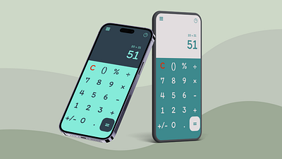 Calculator - Daily UI challenge - Day 04 ui