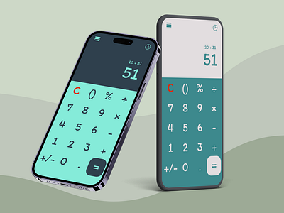 Calculator - Daily UI challenge - Day 04 ui