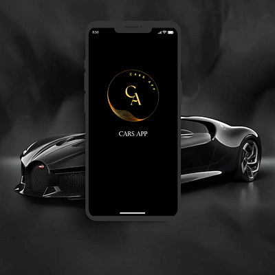 Cars App adobexd application uiux user interface ux design