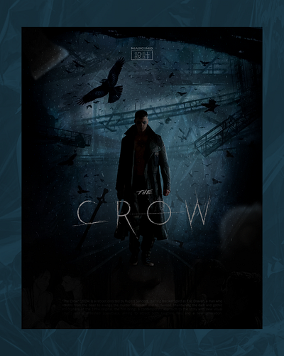 The Crow | Movie Poster art graphic design thecrow thecrowmovie