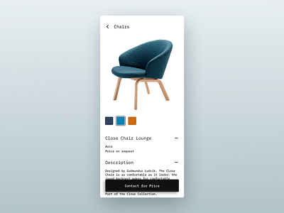 Furniture Shopping Modern Product Design design furniture product ui ux