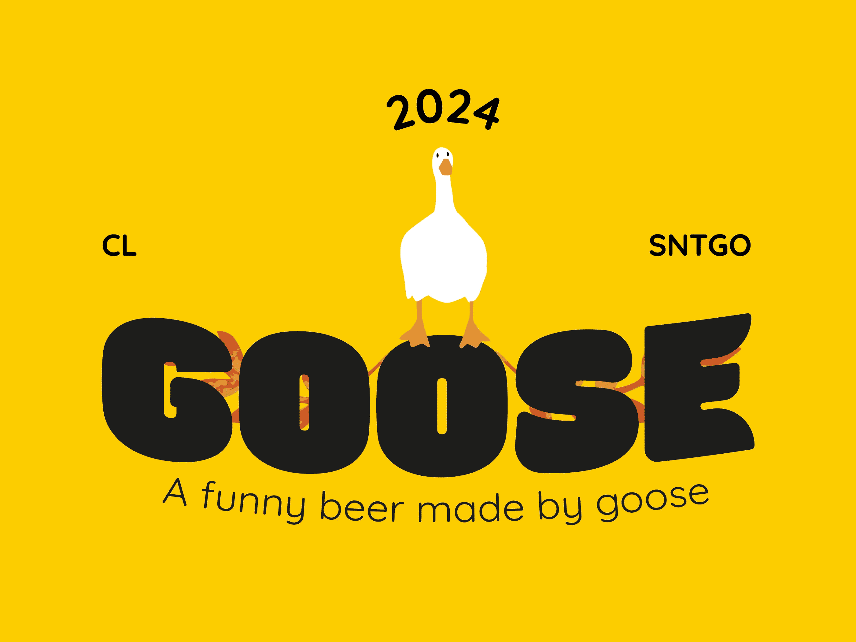 GOOSE Beer animation branding graphic design logo motion graphics