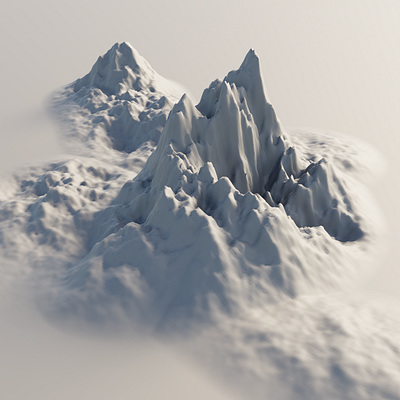 3D mountains 3d 3d mountains blender 3d