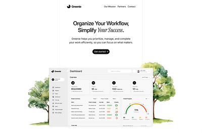 Greenie framer ui ui ux web design webdesign website
