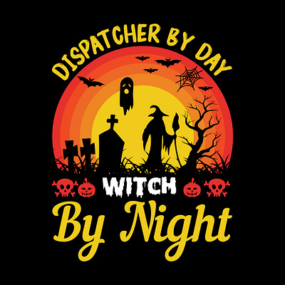 DISPATCHER BY DAY WITCH By Night retro