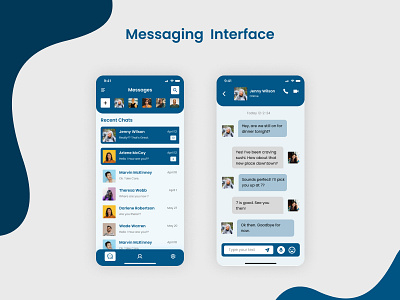 Daily UI Challenge 05- Message app appscreen creativeui designthinking messageapp mobileapp productdesign uiinspiration uiux userinterface visualdesign webdesign