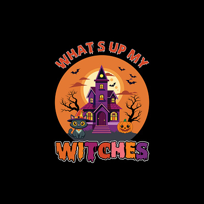 WHAT'S UP MY WITCHES retro