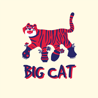 [PROJECT] BIG CAT BRAND IDENTITY branding graphic design logo