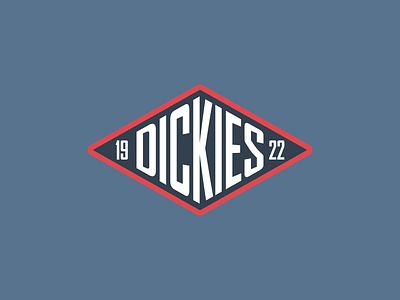 Dickies Lockup Design 12 branding design graphic design logo typography vector