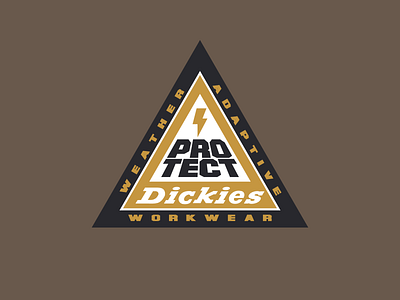 Dickies Protect Lockup Design 1 branding design graphic design logo typography vector