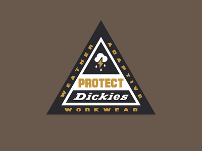 Dickies Protect Lockup Design 2 branding design graphic design logo typography vector