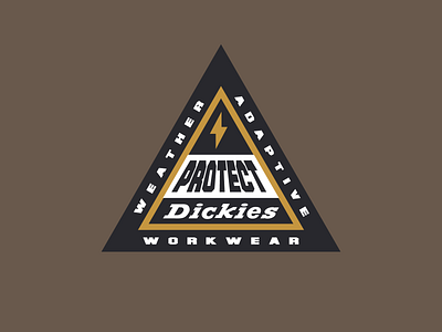 Dickies Protect Lockup Design 4 branding design graphic design logo typography vector