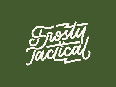 Frosty Tactical: Logo Type & Illustration 1930s badge branding character characterdesign illustration logo logo mascot logo type mascot character merch merchandise military retro character retro mascot snow snowman tactical